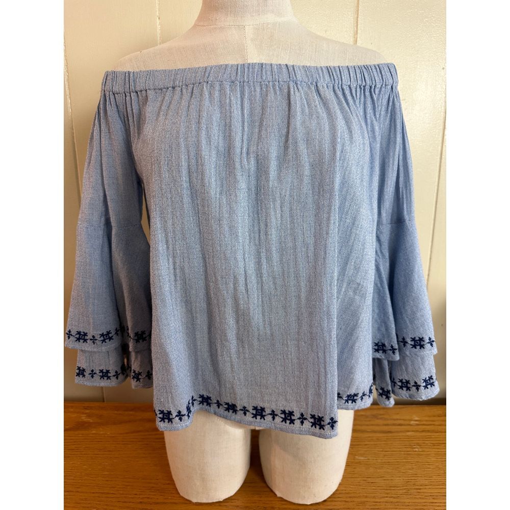 Lucky Brand Women Top Off Shoulder Small‎